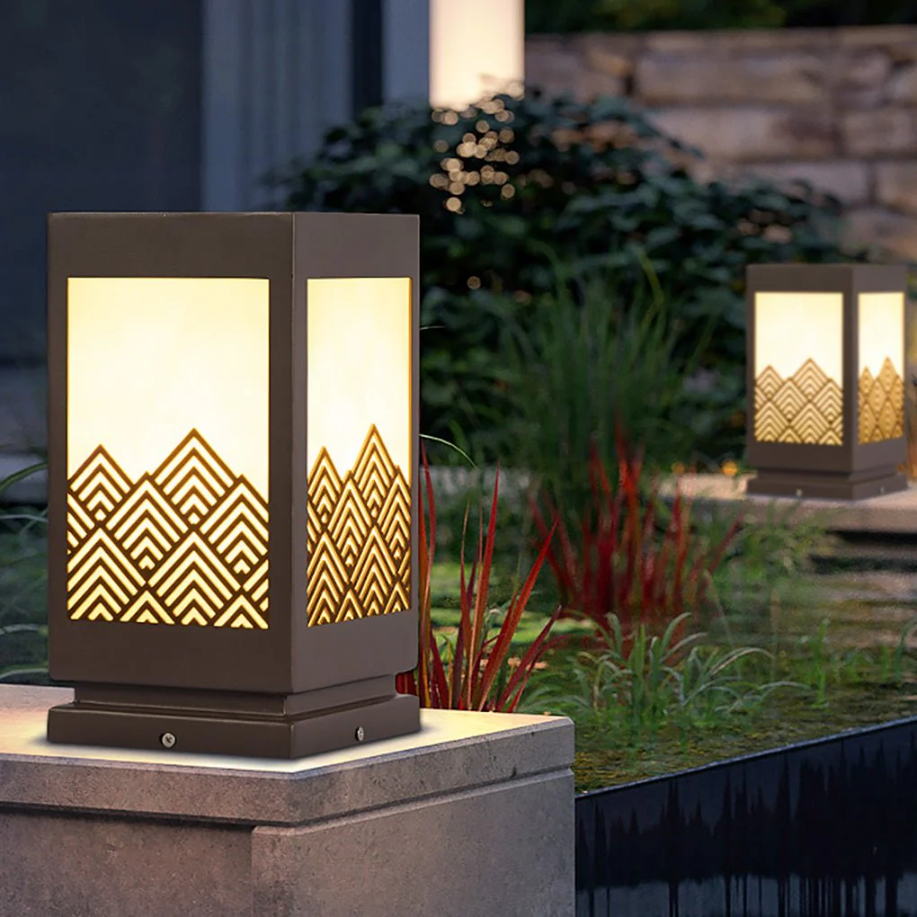 Maria Modern Landscape Sleek Stainless Steel Outdoor Light