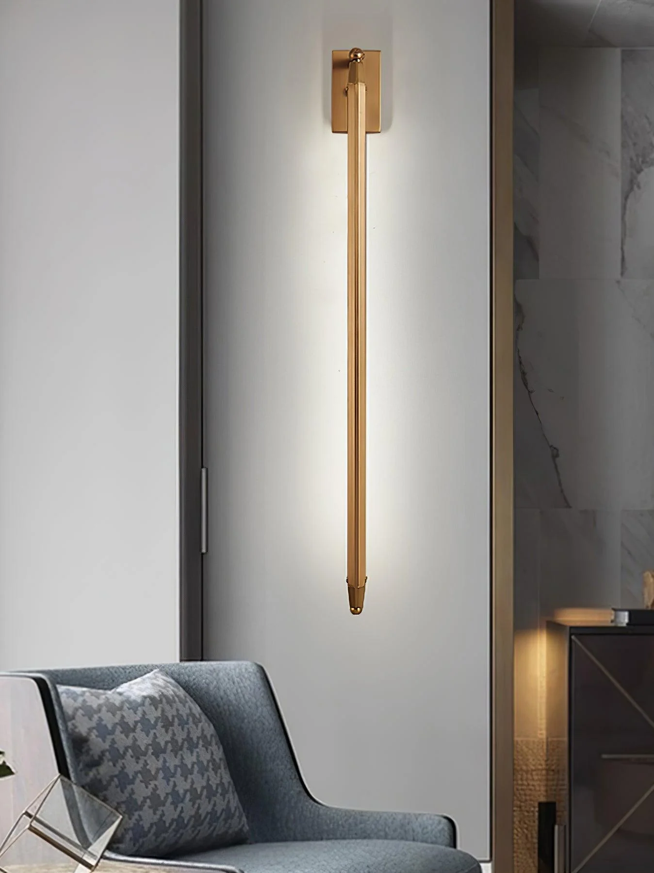 Maria Modern Minimalist Tube Wall Light - Image 17
