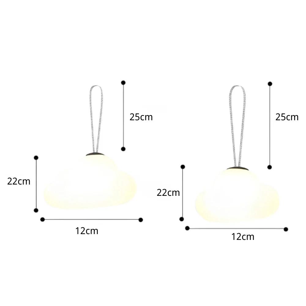 Markm Clouds Creative USB Steel Outdoor Hanging Lights - Image 9
