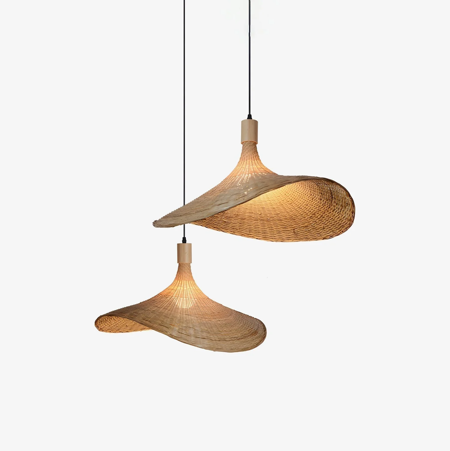 Marona Rattan Vintage Pendant Light - Image 17