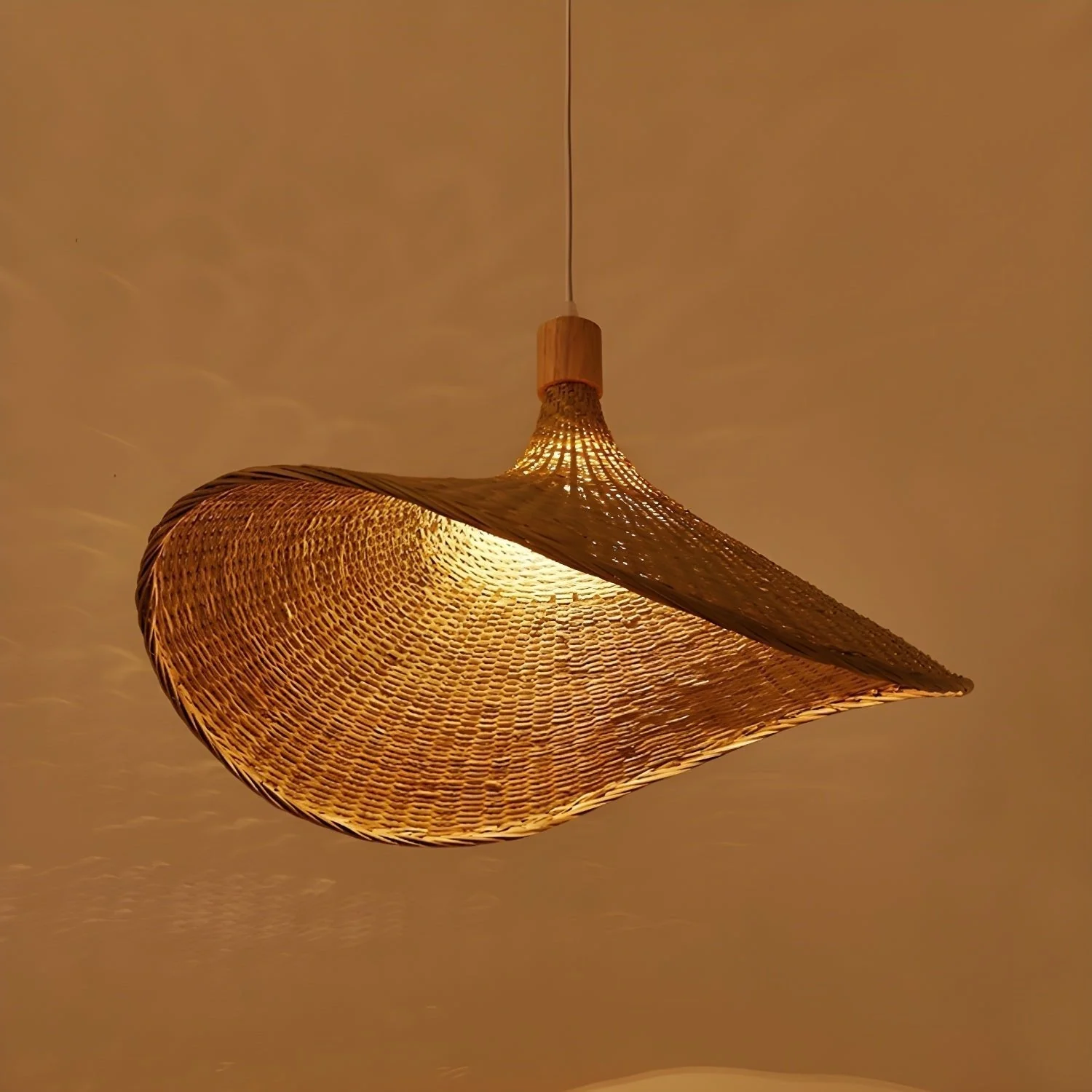 Marona Rattan Vintage Pendant Light - Image 28
