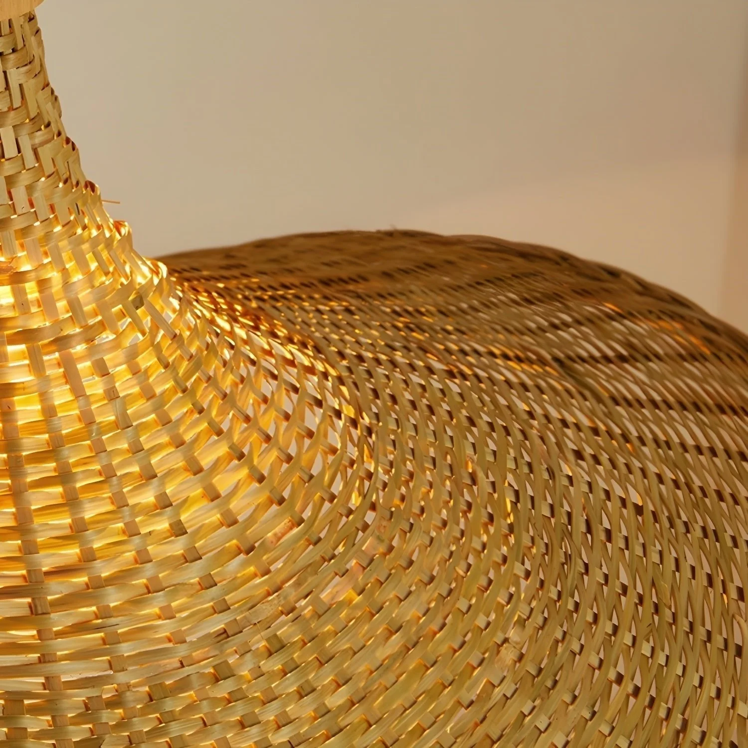 Marona Rattan Vintage Pendant Light - Image 30