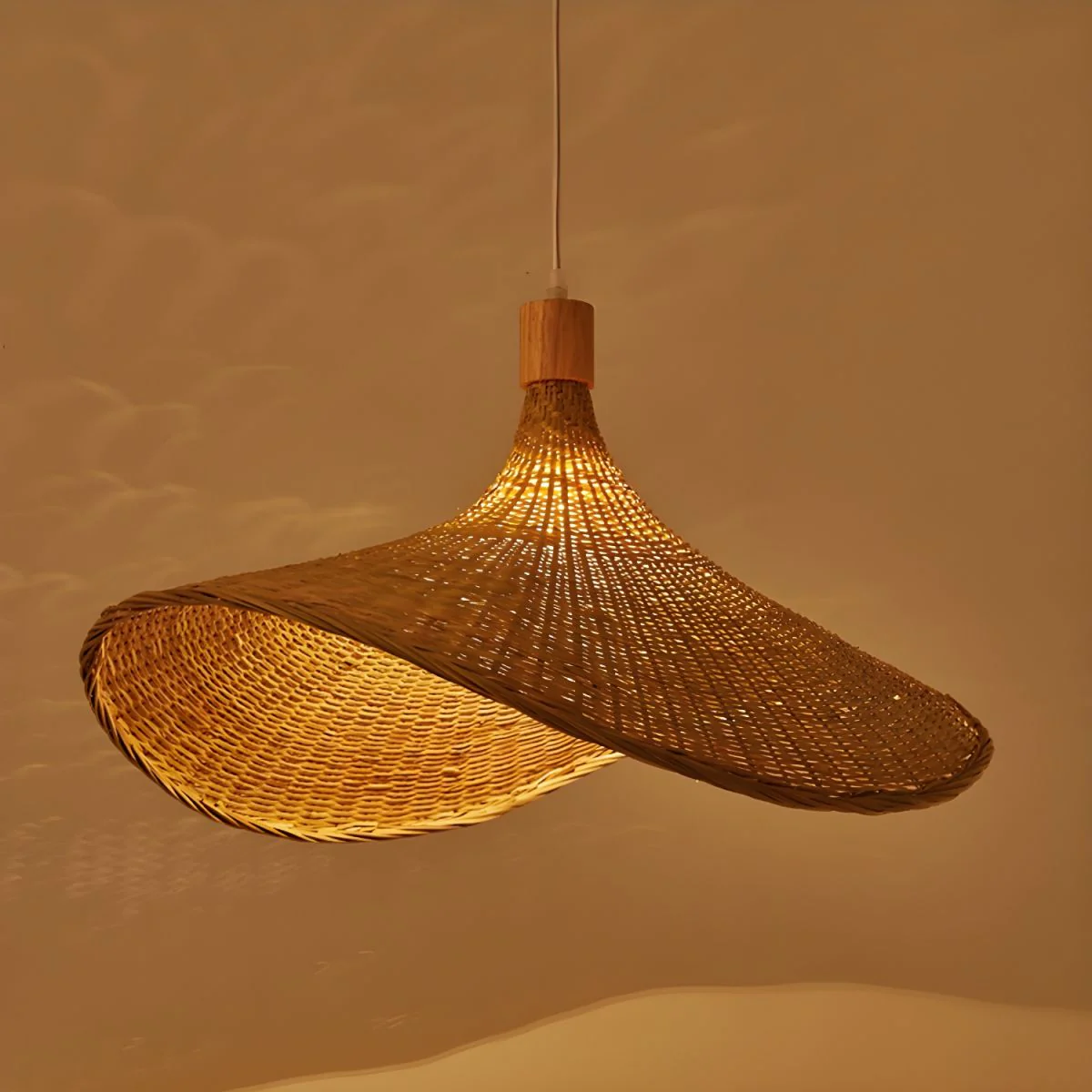 Marona Rattan Vintage Pendant Light - Image 38