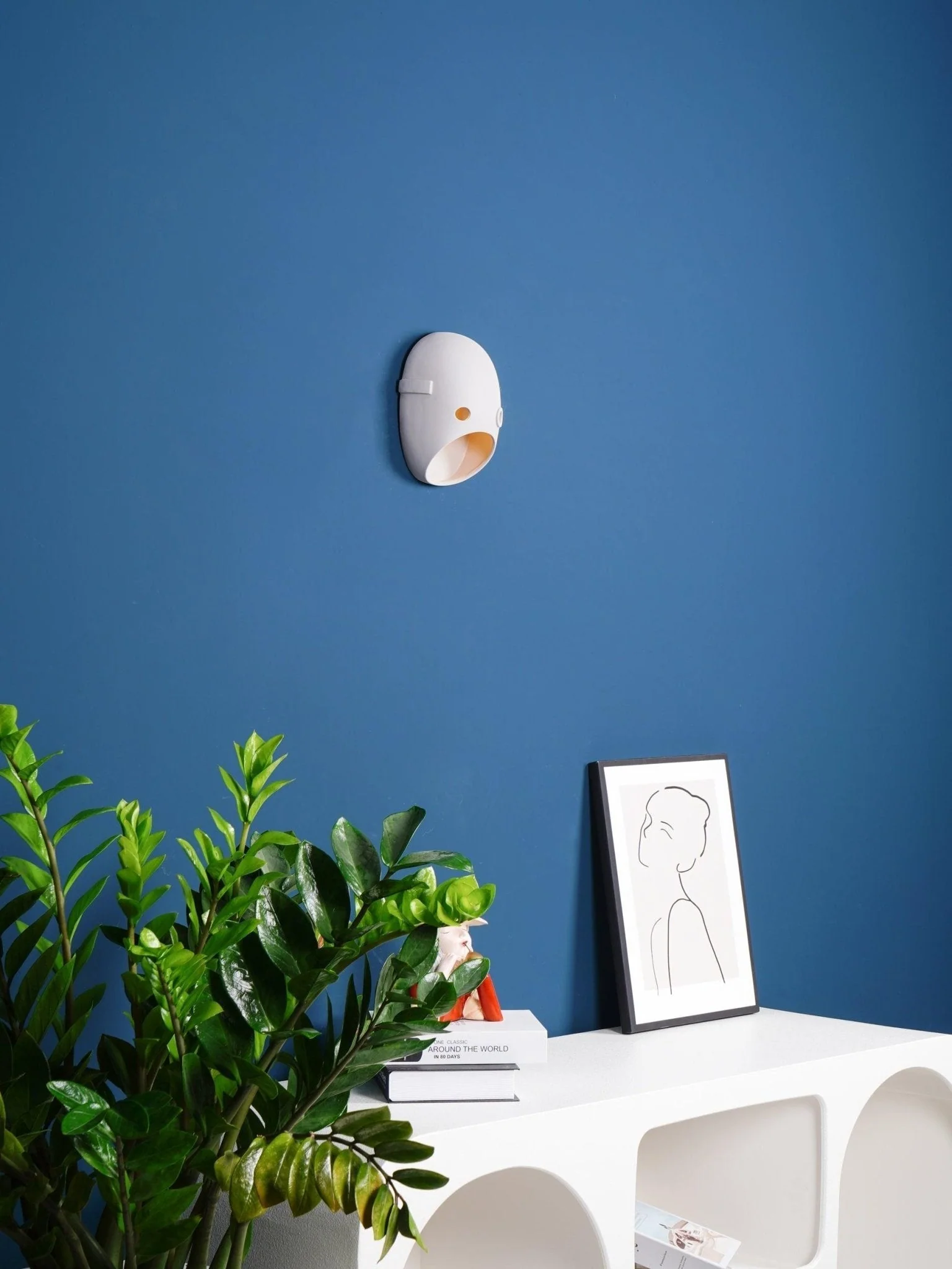 Mask Individual Creativity Resin Wall Light - Image 12