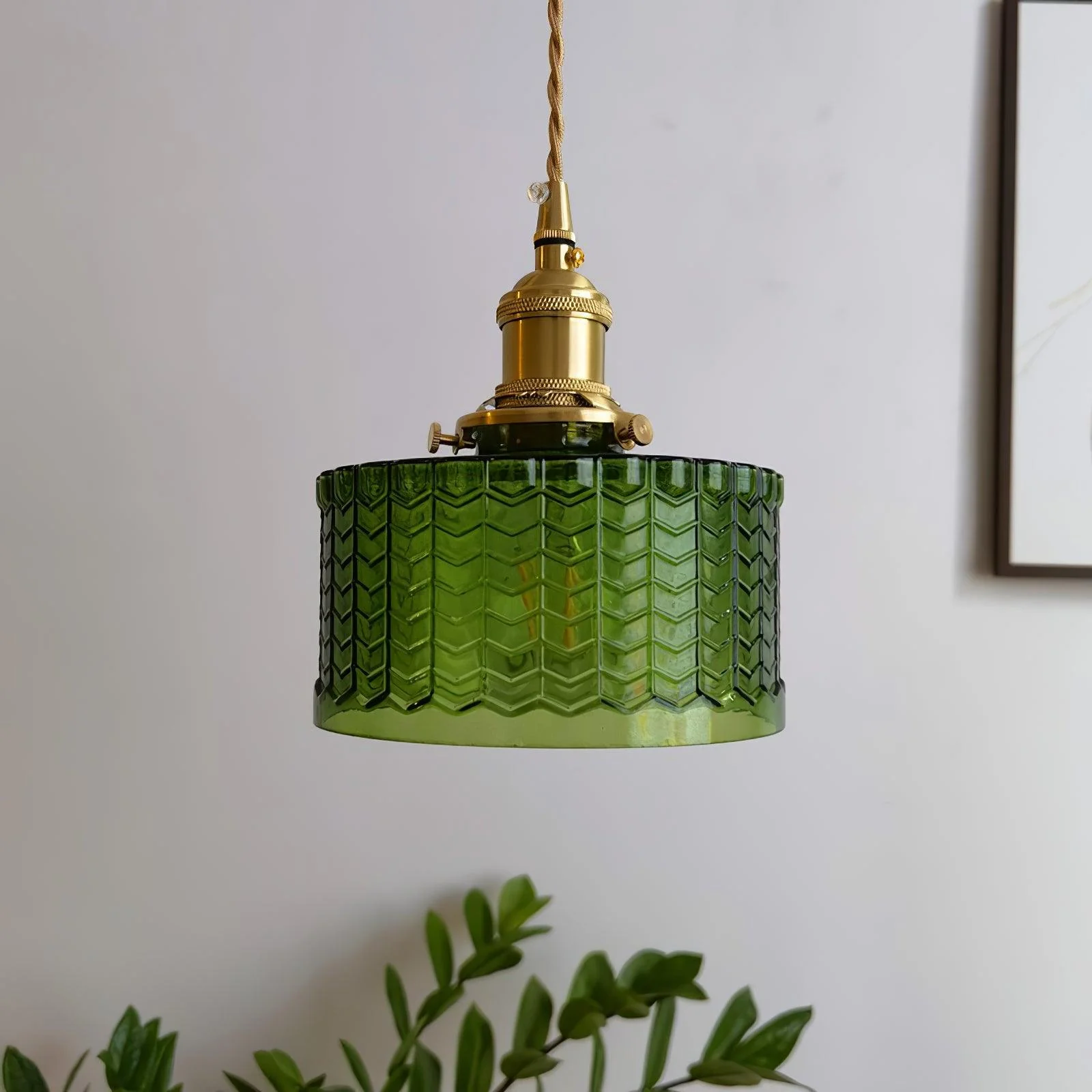 Matilda Vintage Glass Pendant Light - Image 6