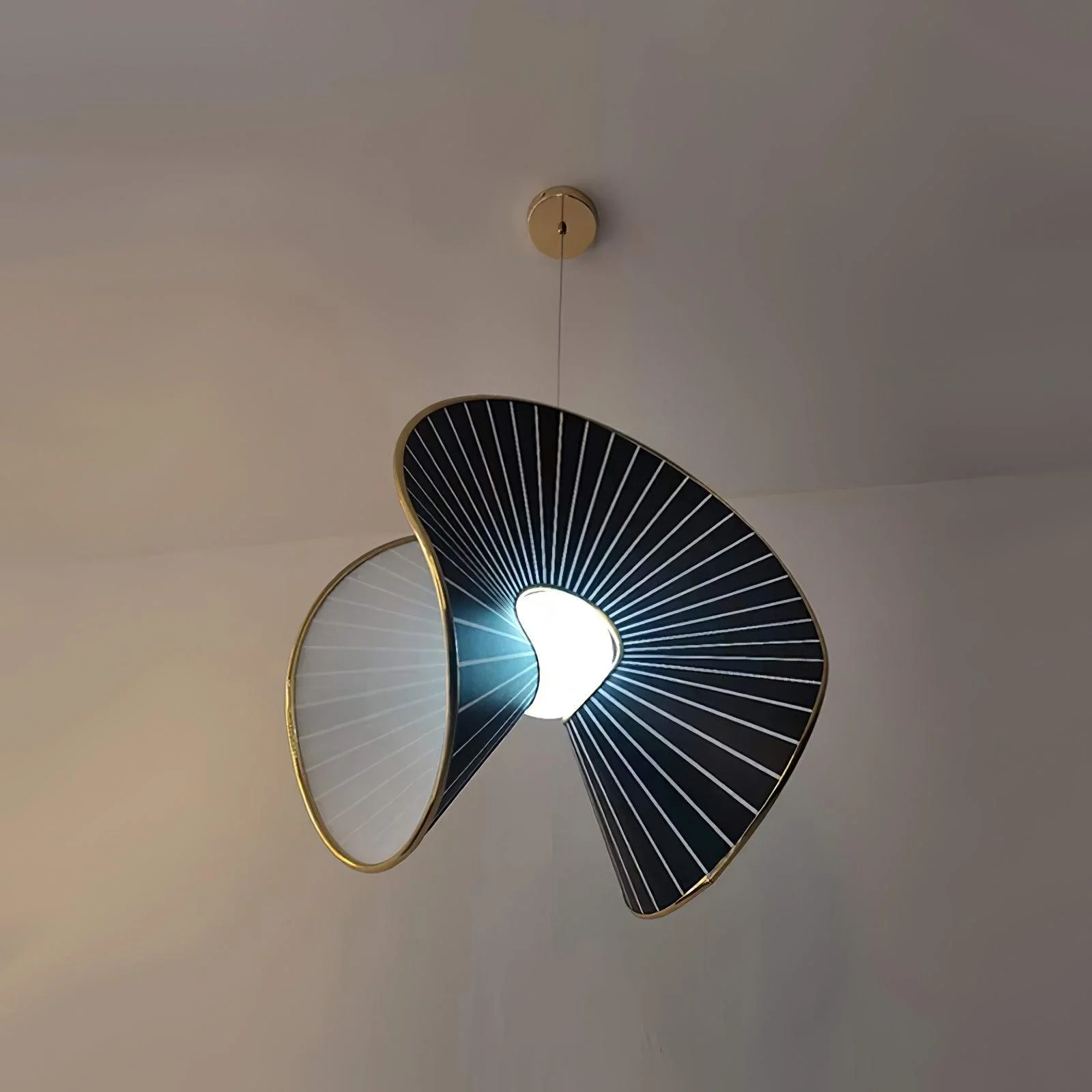 Mavira Fabric Pendant Light - Image 6