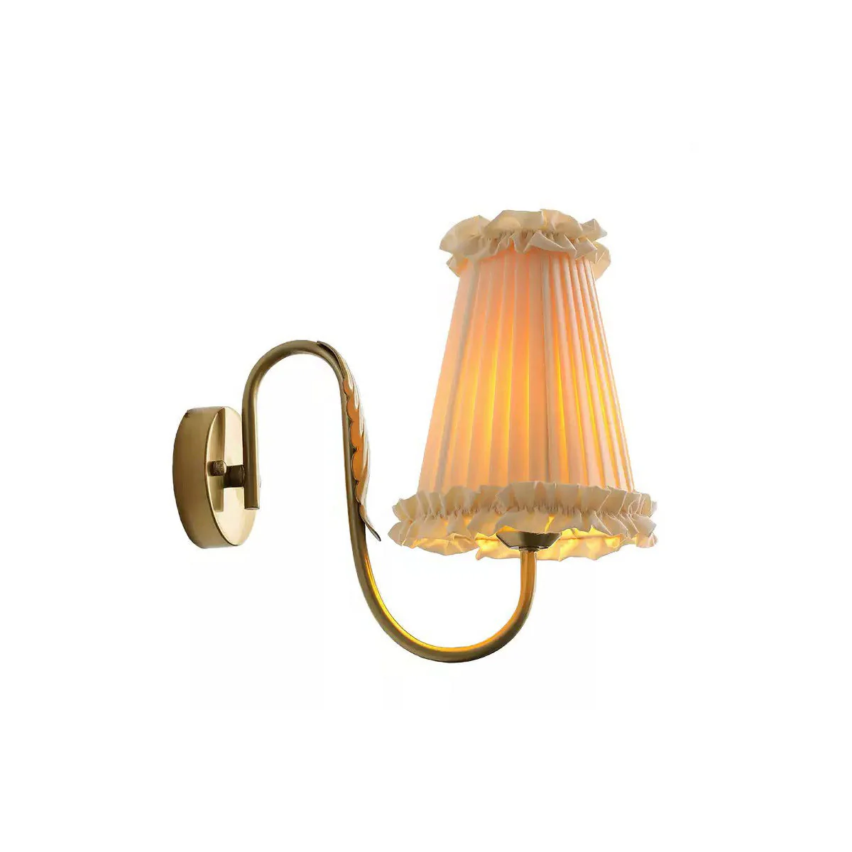 Mcveigh Contemporary Fabric Wall Lamp
