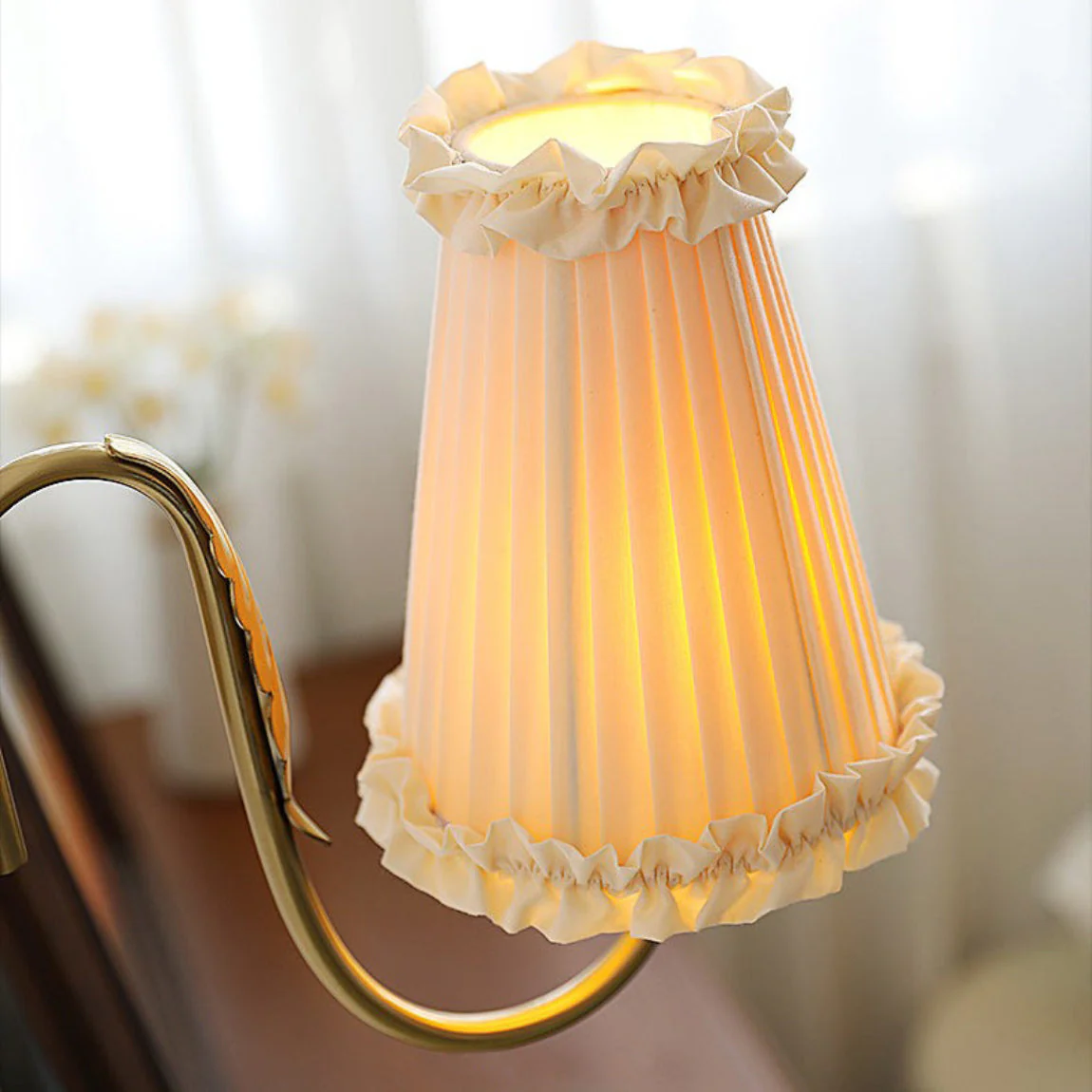 Mcveigh Contemporary Fabric Wall Lamp - Image 11