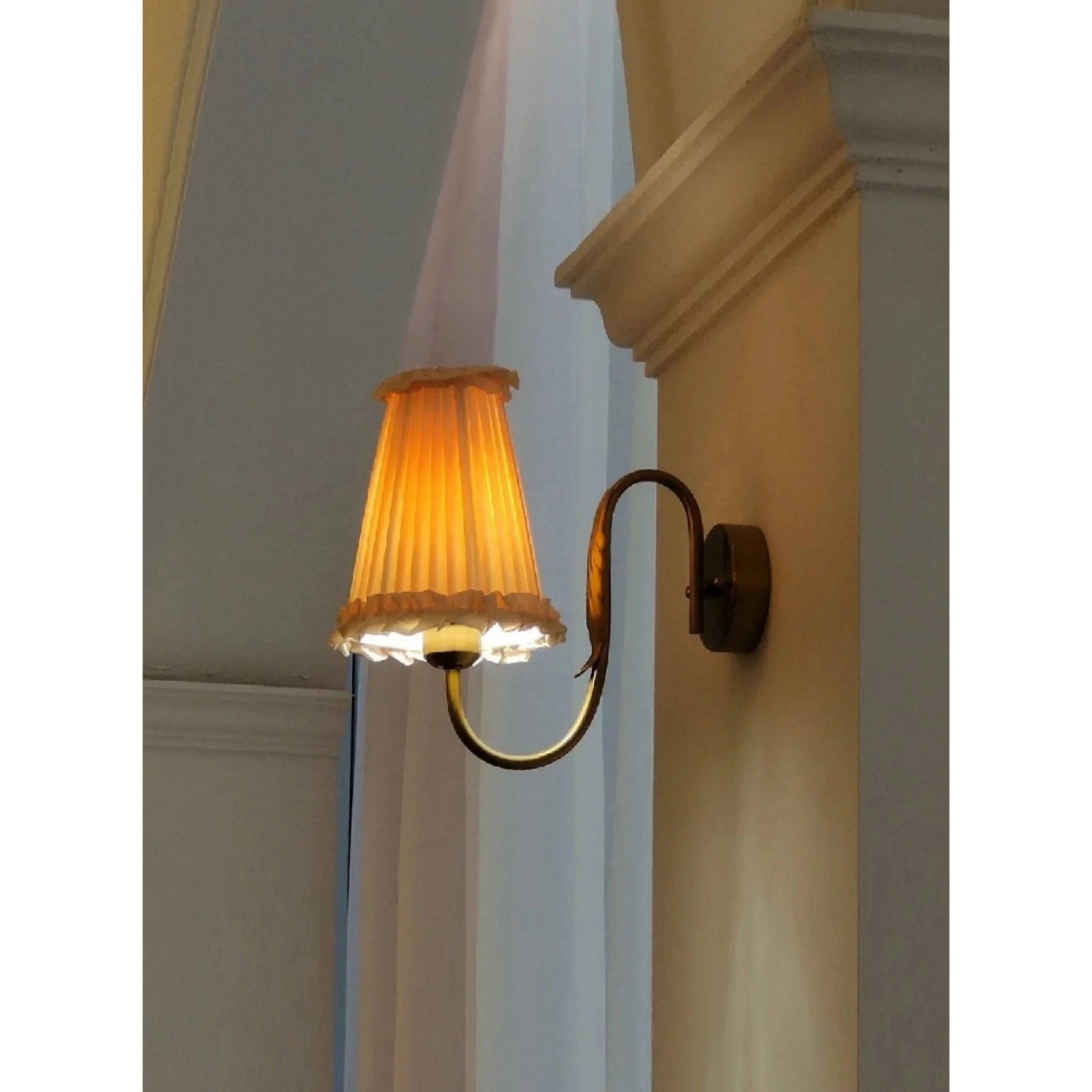 Mcveigh Contemporary Fabric Wall Lamp - Image 20
