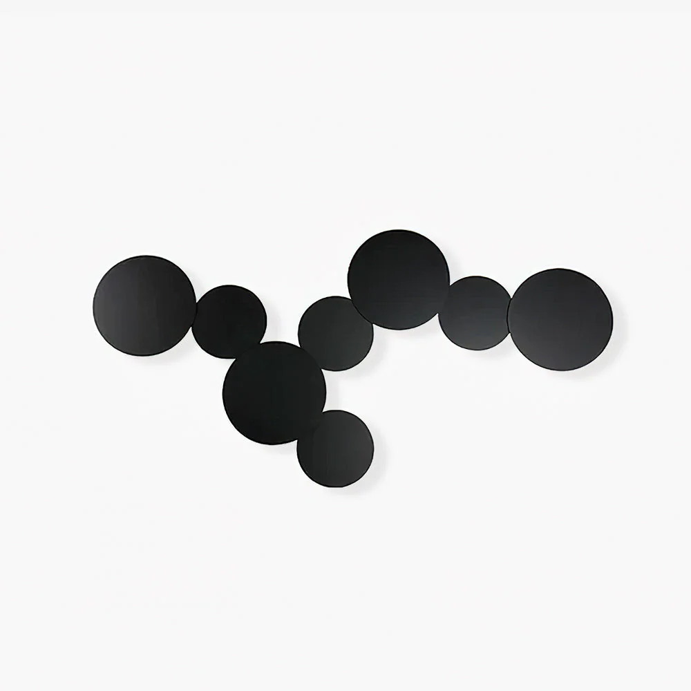 Megan Geometric Disc Wall Lamp