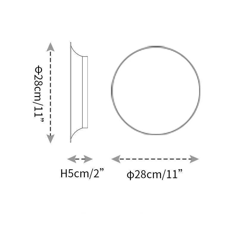 Megan Geometric Disc Wall Lamp - Image 102