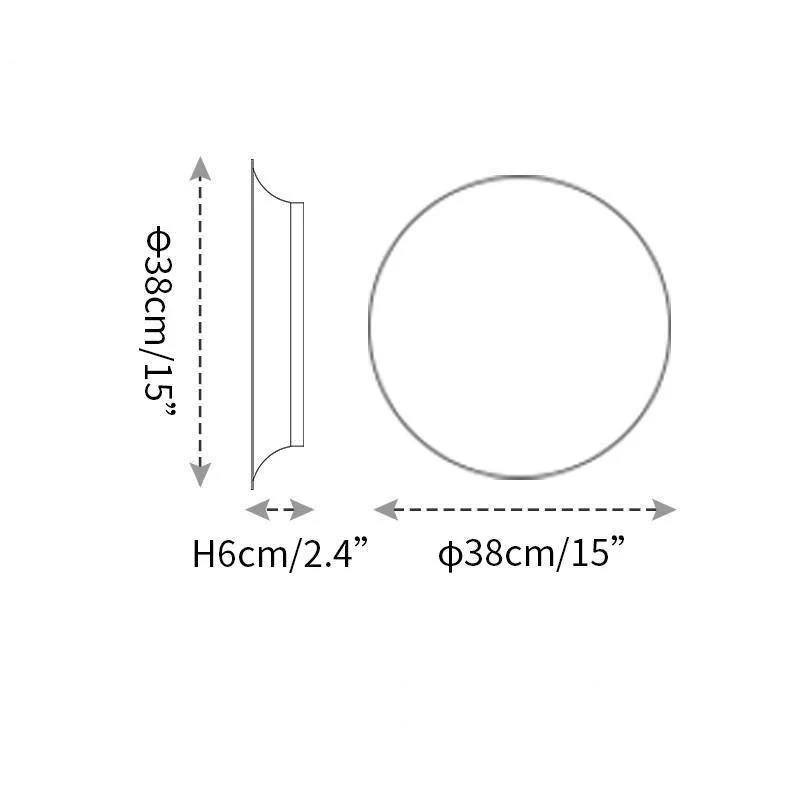 Megan Geometric Disc Wall Lamp - Image 103