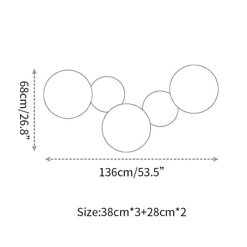 Megan Geometric Disc Wall Lamp - Image 109