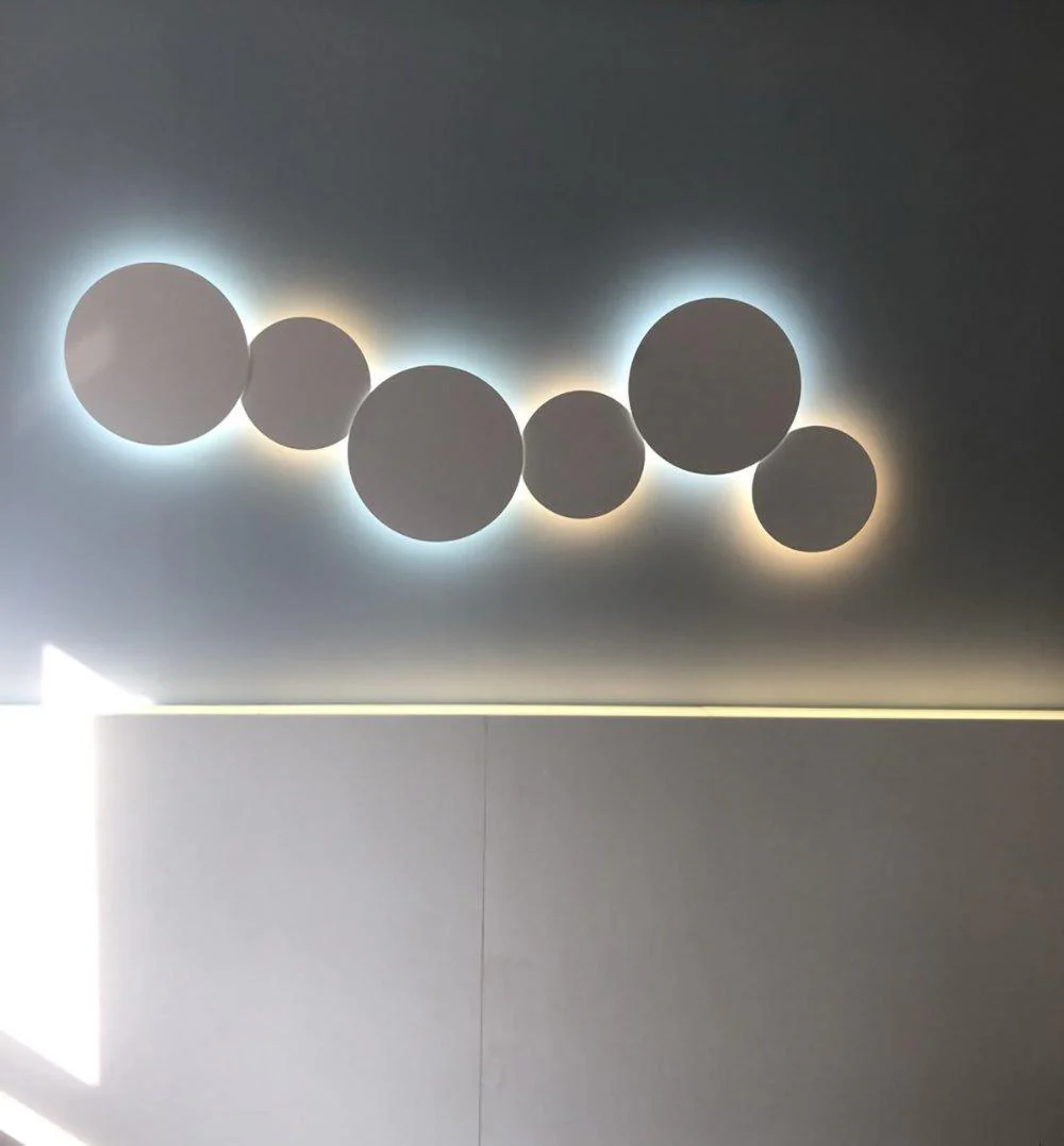 Megan Geometric Disc Wall Lamp - Image 35