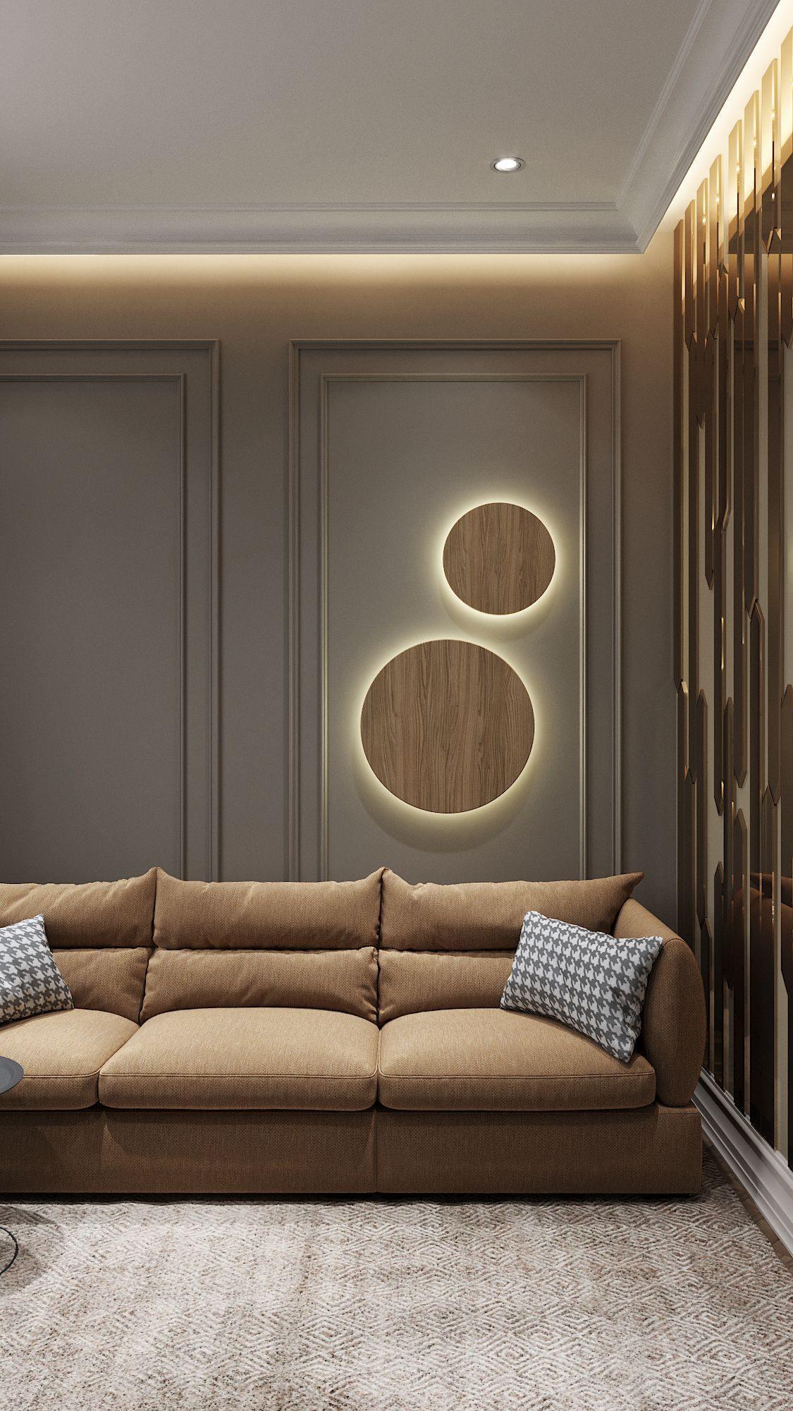 Megan Geometric Disc Wall Lamp - Image 4