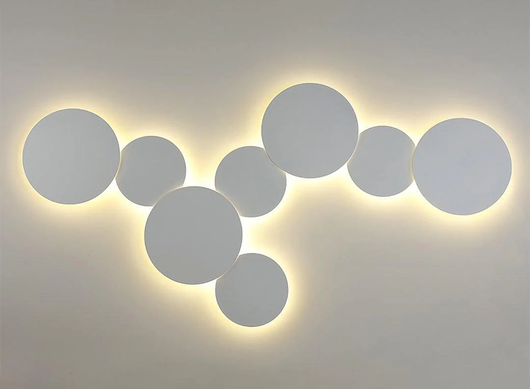 Megan Geometric Disc Wall Lamp - Image 40