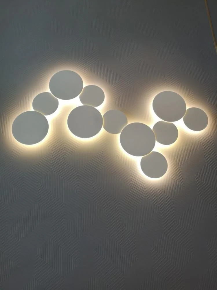 Megan Geometric Disc Wall Lamp - Image 43