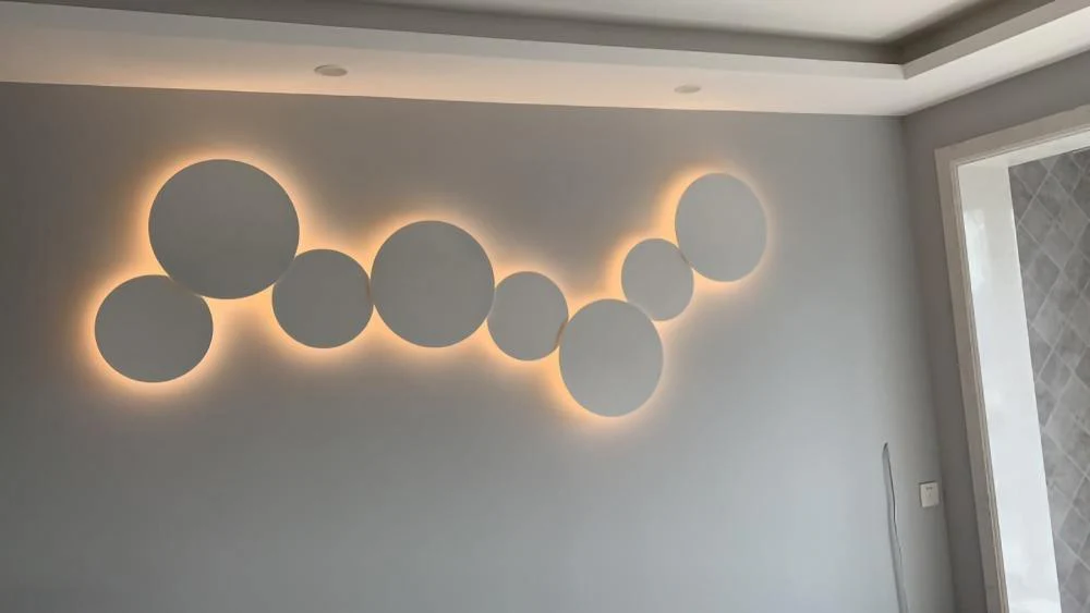 Megan Geometric Disc Wall Lamp - Image 46