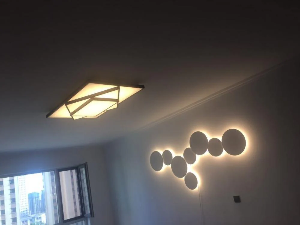 Megan Geometric Disc Wall Lamp - Image 47