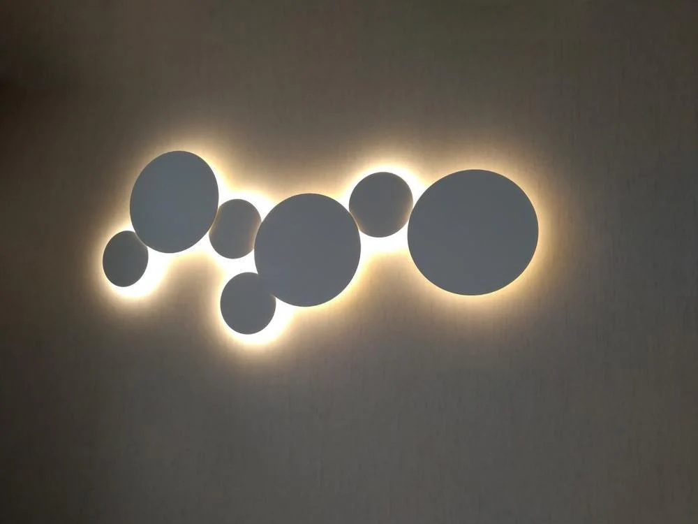 Megan Geometric Disc Wall Lamp - Image 48