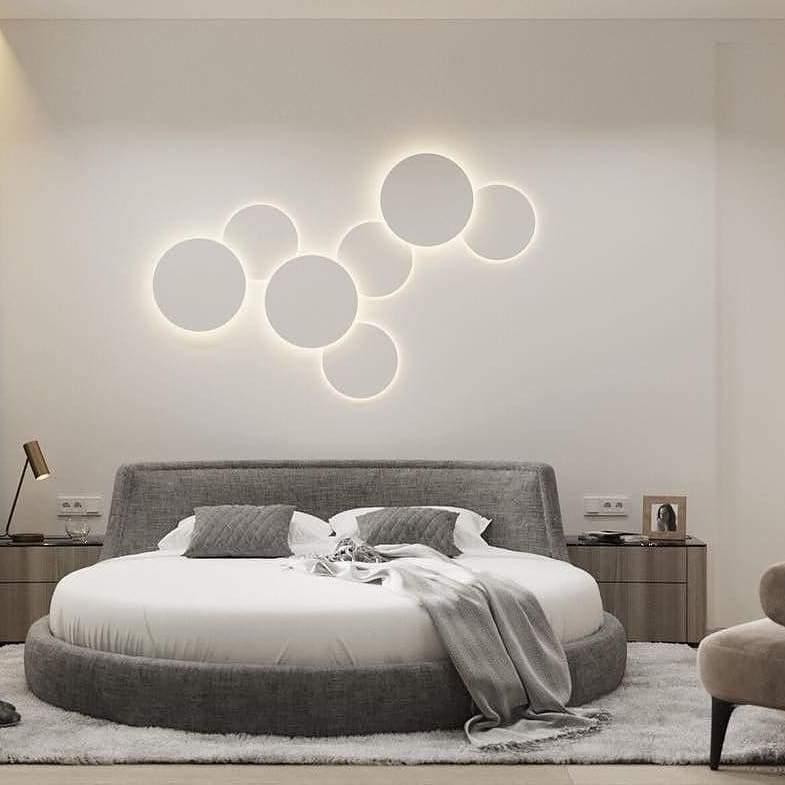 Megan Geometric Disc Wall Lamp - Image 49