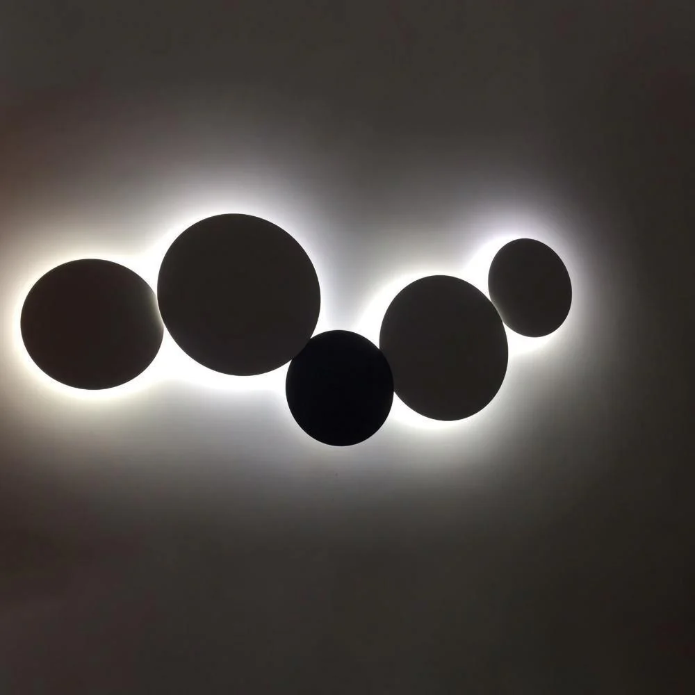 Megan Geometric Disc Wall Lamp - Image 52