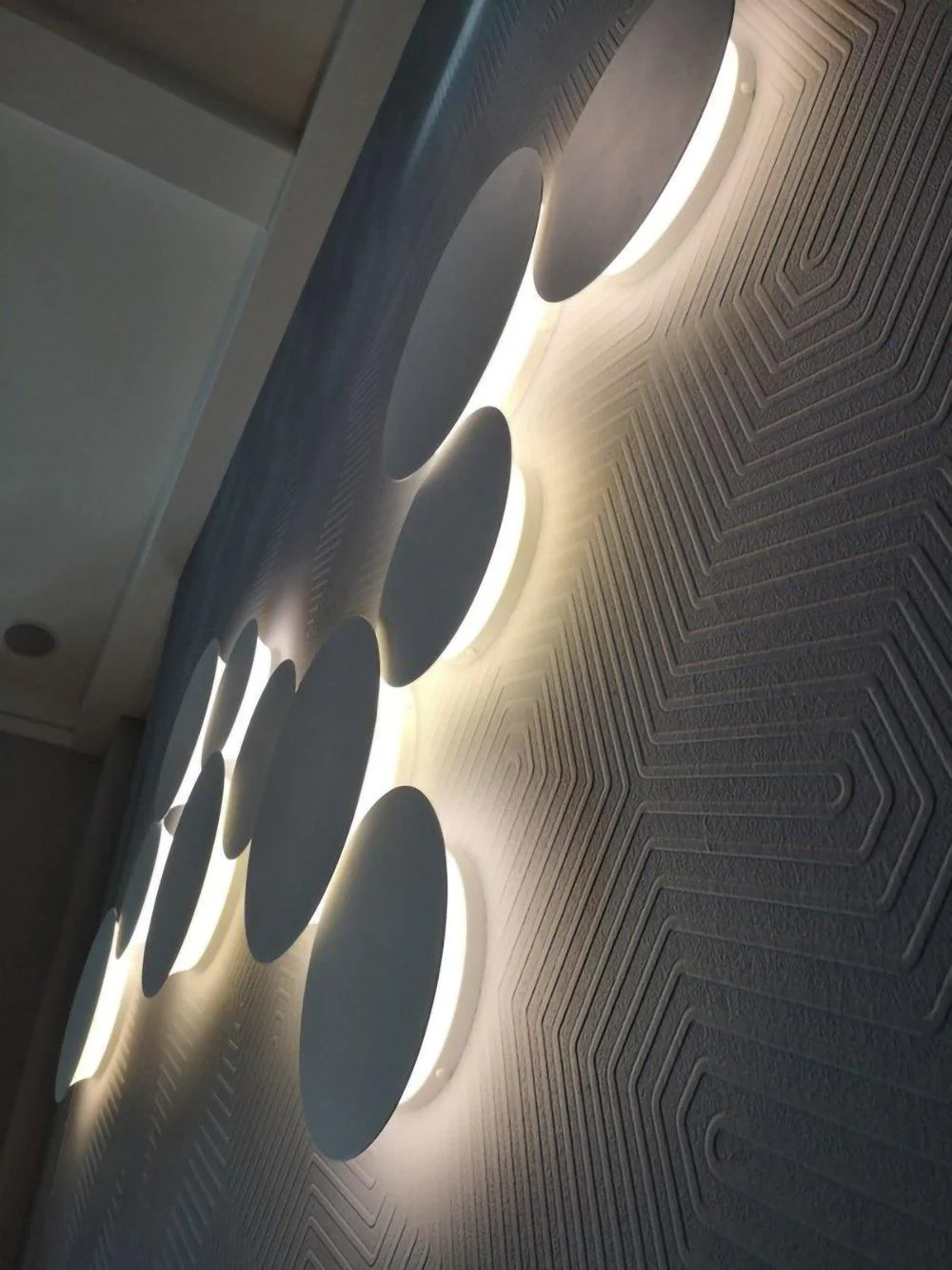 Megan Geometric Disc Wall Lamp - Image 55