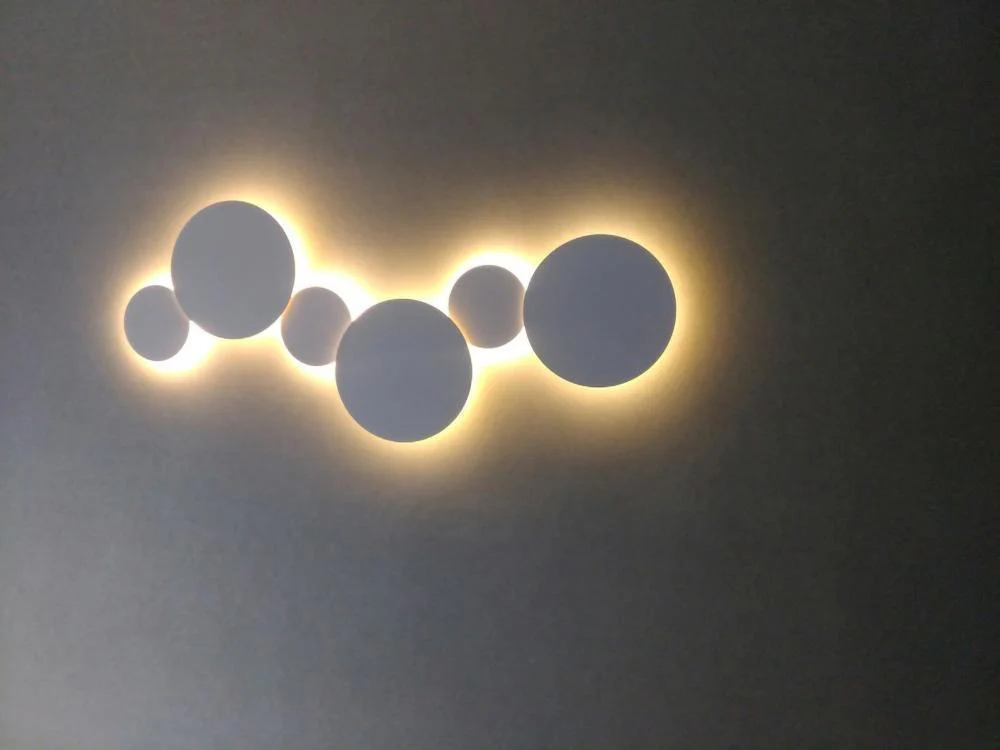 Megan Geometric Disc Wall Lamp - Image 60