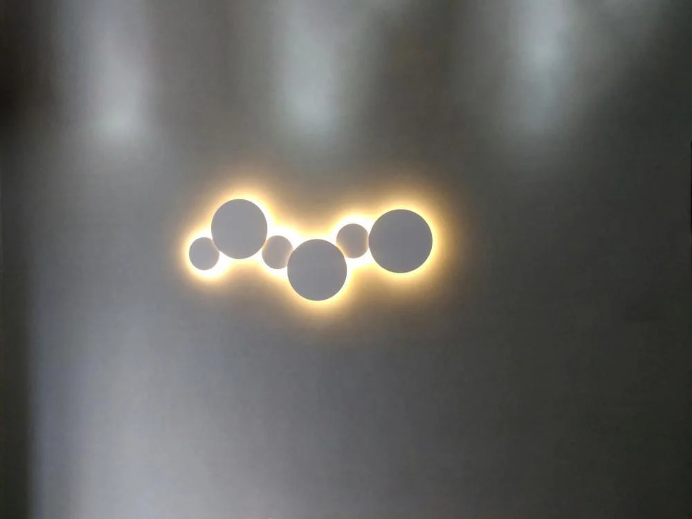 Megan Geometric Disc Wall Lamp - Image 63