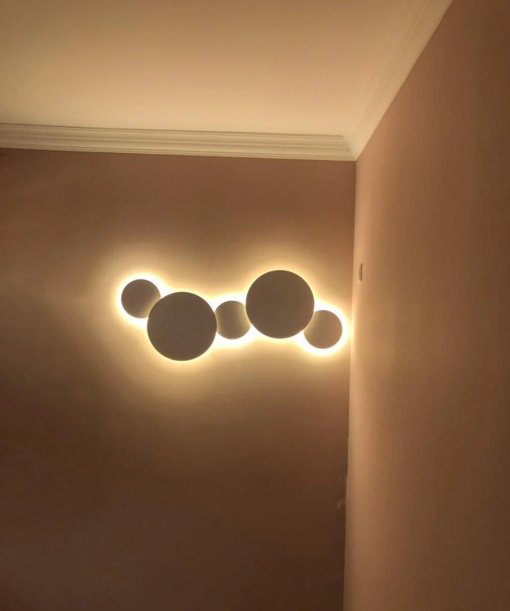 Megan Geometric Disc Wall Lamp - Image 65