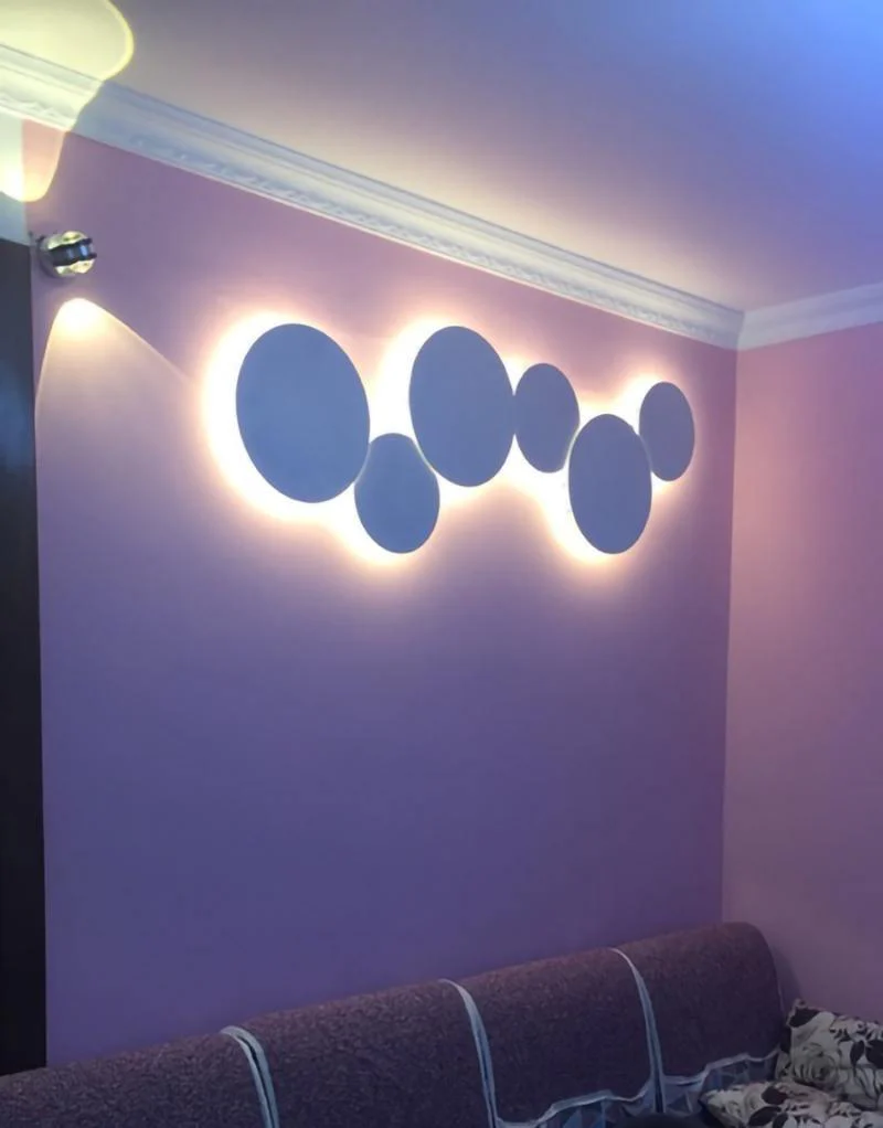 Megan Geometric Disc Wall Lamp - Image 71