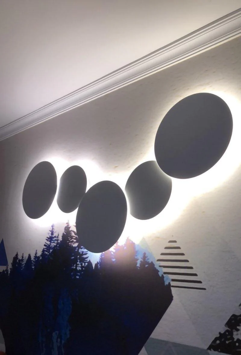 Megan Geometric Disc Wall Lamp - Image 73