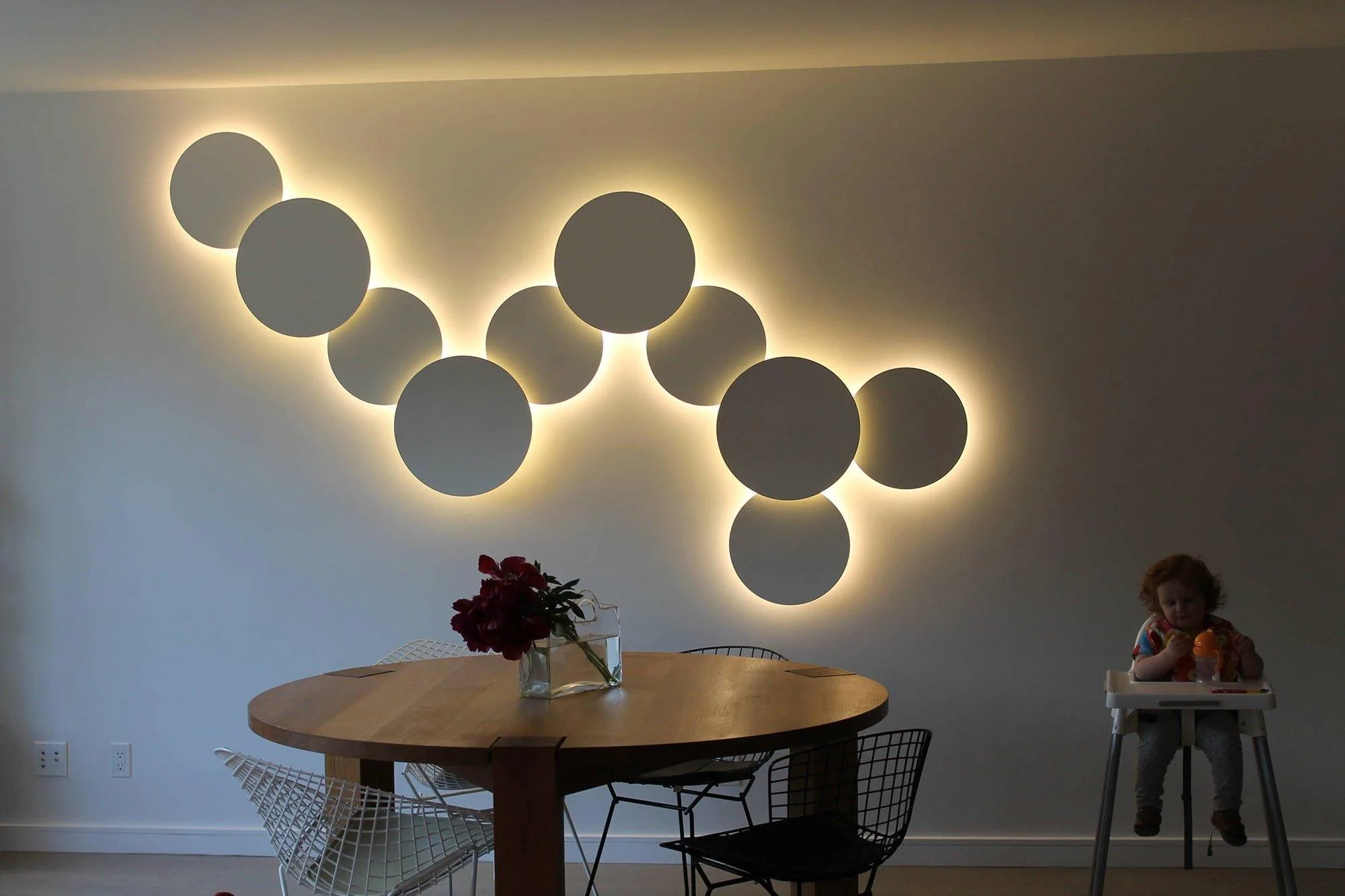 Megan Geometric Disc Wall Lamp - Image 79