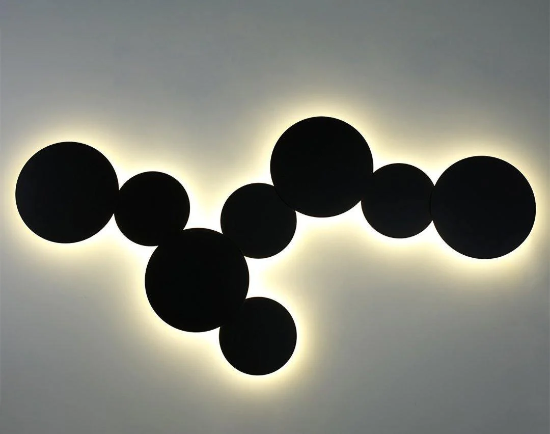 Megan Geometric Disc Wall Lamp - Image 8