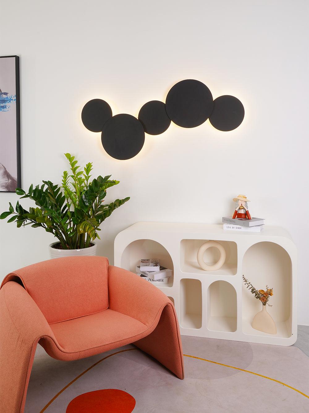 Megan Geometric Disc Wall Lamp - Image 95