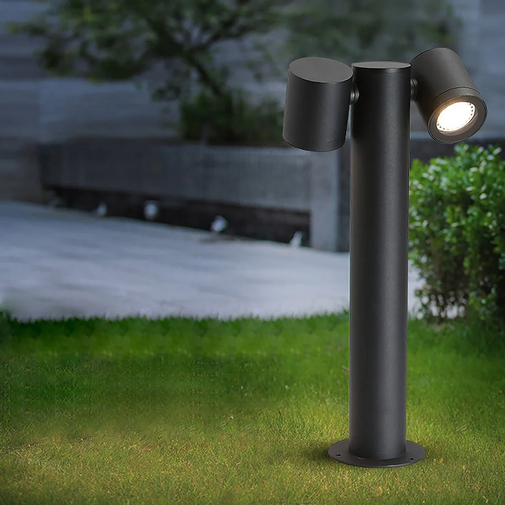 Melvin Dual-Head Landscapes Outdoor Lawn Light
