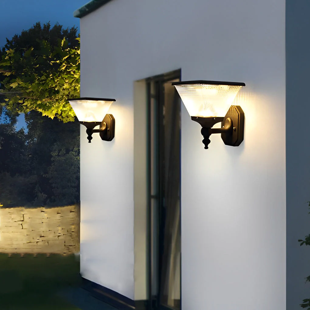 Merlin LED Classic Unique Solar Outdoor Wall Light
