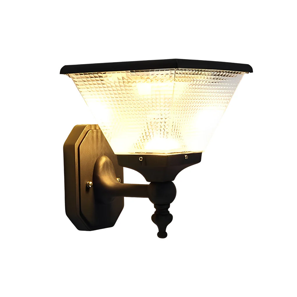 Merlin LED Classic Unique Solar Outdoor Wall Light - Image 5