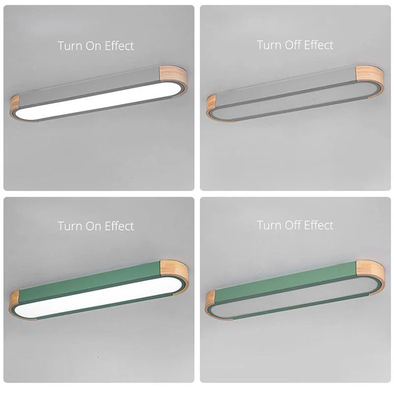 Mero Modern Ceiling Light Colorful Bedroom/Hallway - Image 5