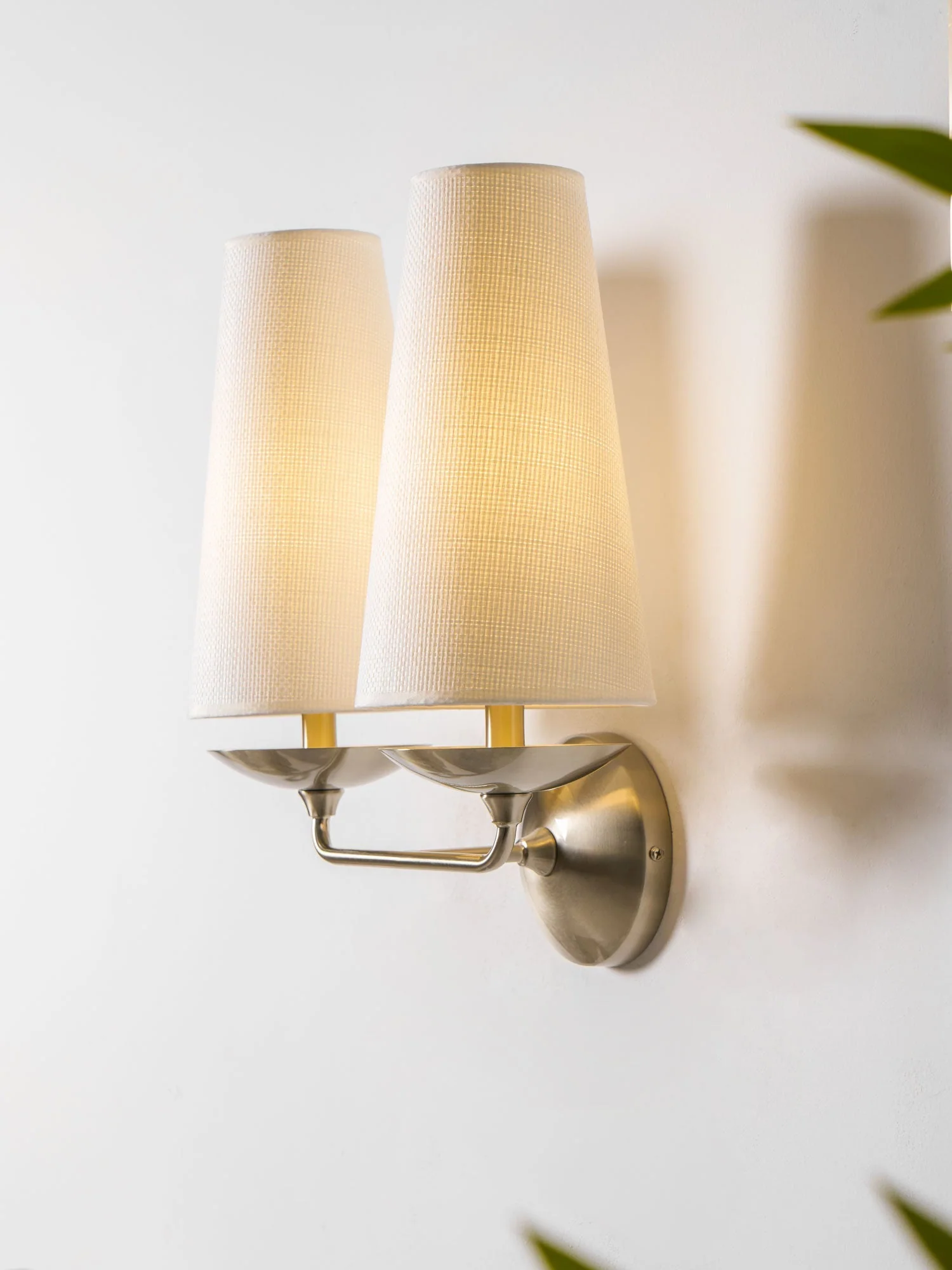 Merri Contemporary Fabric Wall Light - Image 10