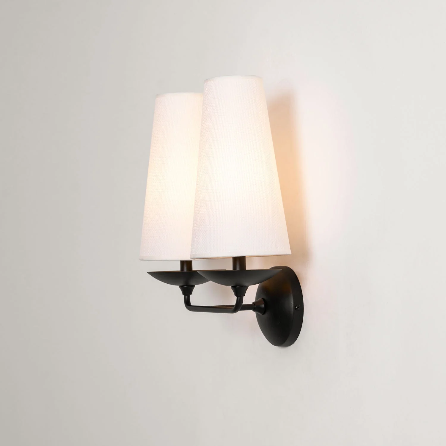 Merri Contemporary Fabric Wall Light - Image 13