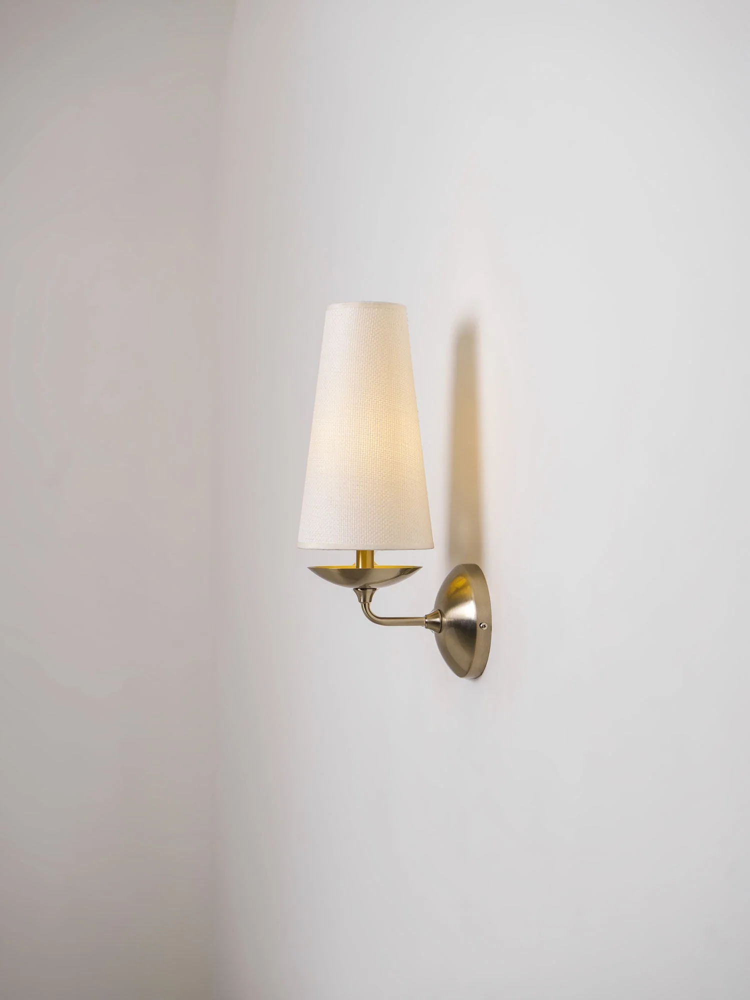 Merri Contemporary Fabric Wall Light - Image 35