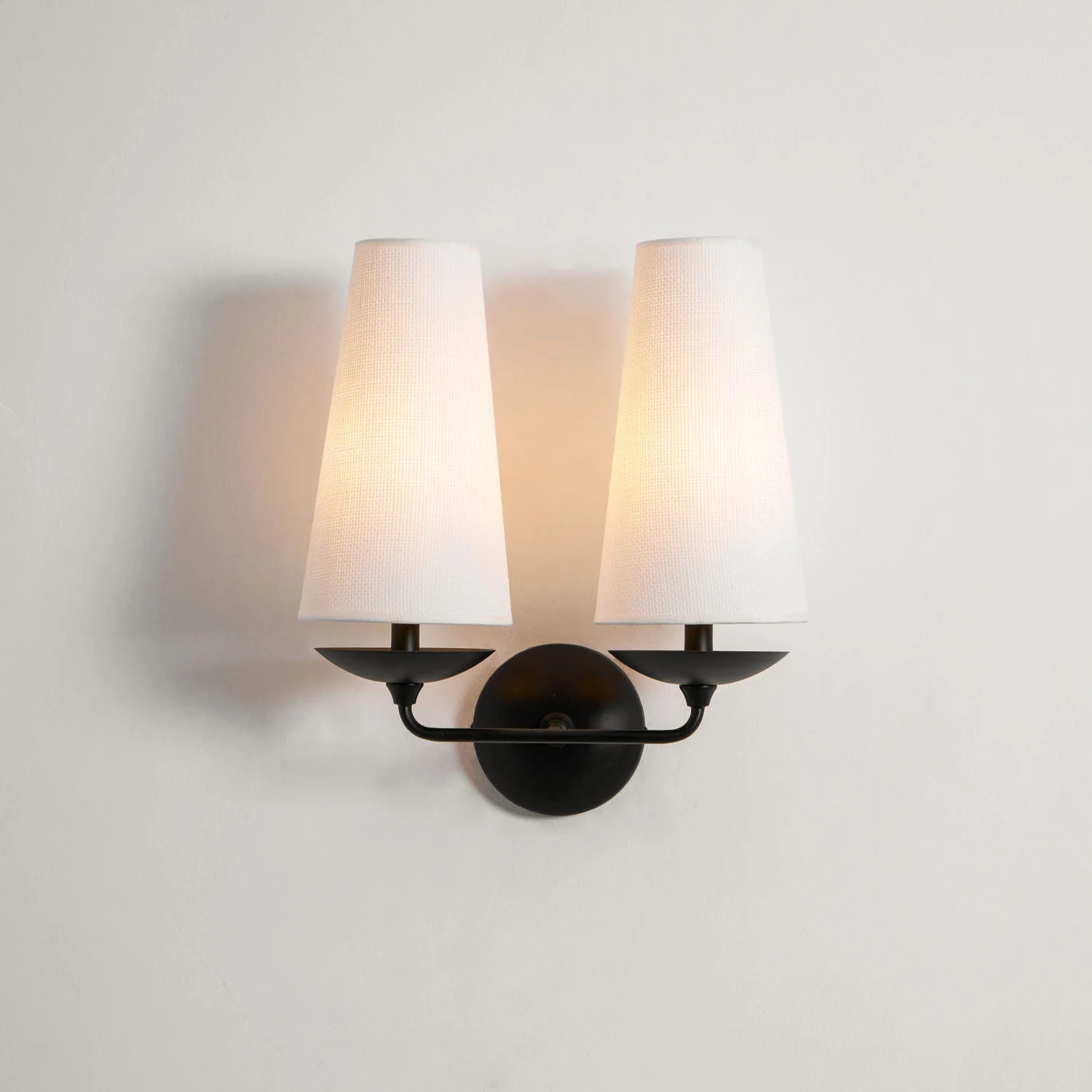 Merri Contemporary Fabric Wall Light - Image 40
