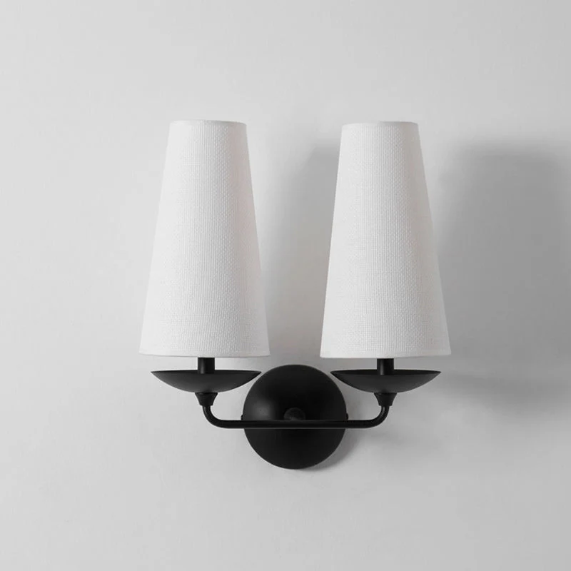 Merri Contemporary Fabric Wall Light - Image 55