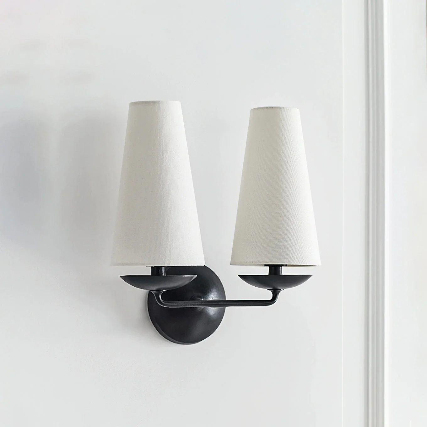 Merri Contemporary Fabric Wall Light - Image 8