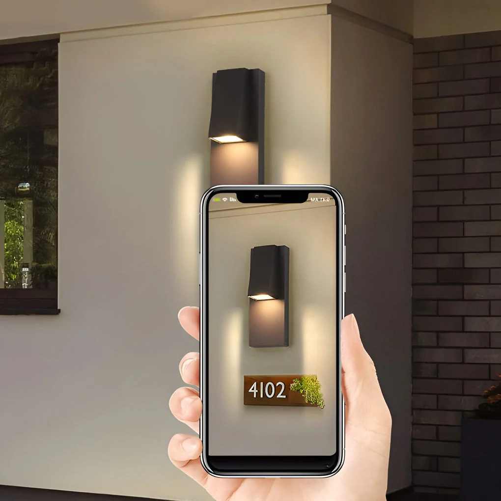 Meryy Modern Outdoor Wall Lamp Wall Light Fixture - Image 10