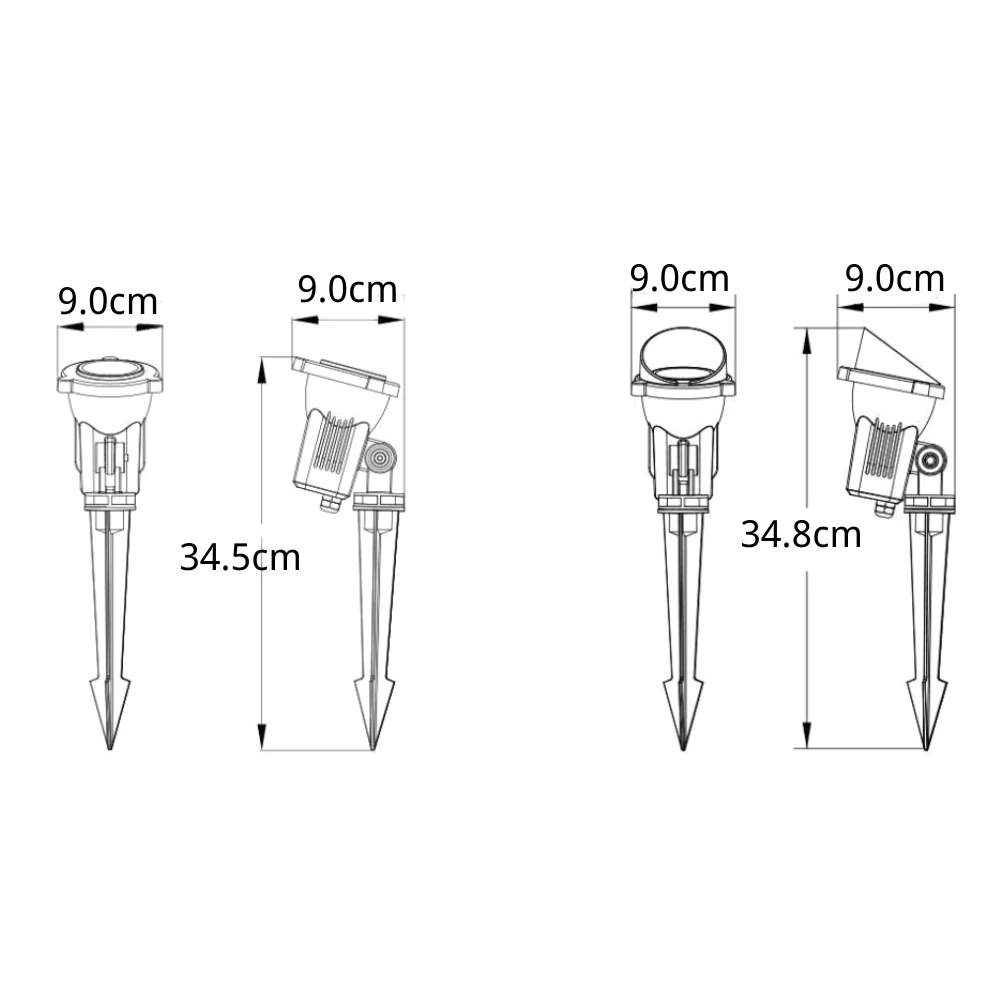 Mewin LED Minimalist Outdoor Spike Lights - Image 14