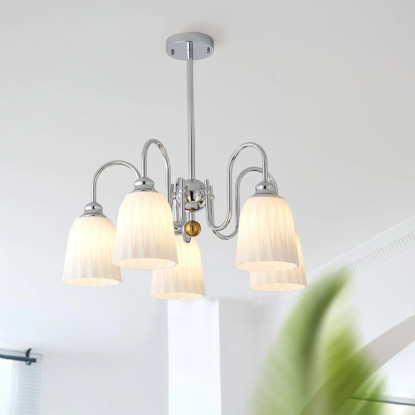 Micah Vintage Chandelier - Image 16