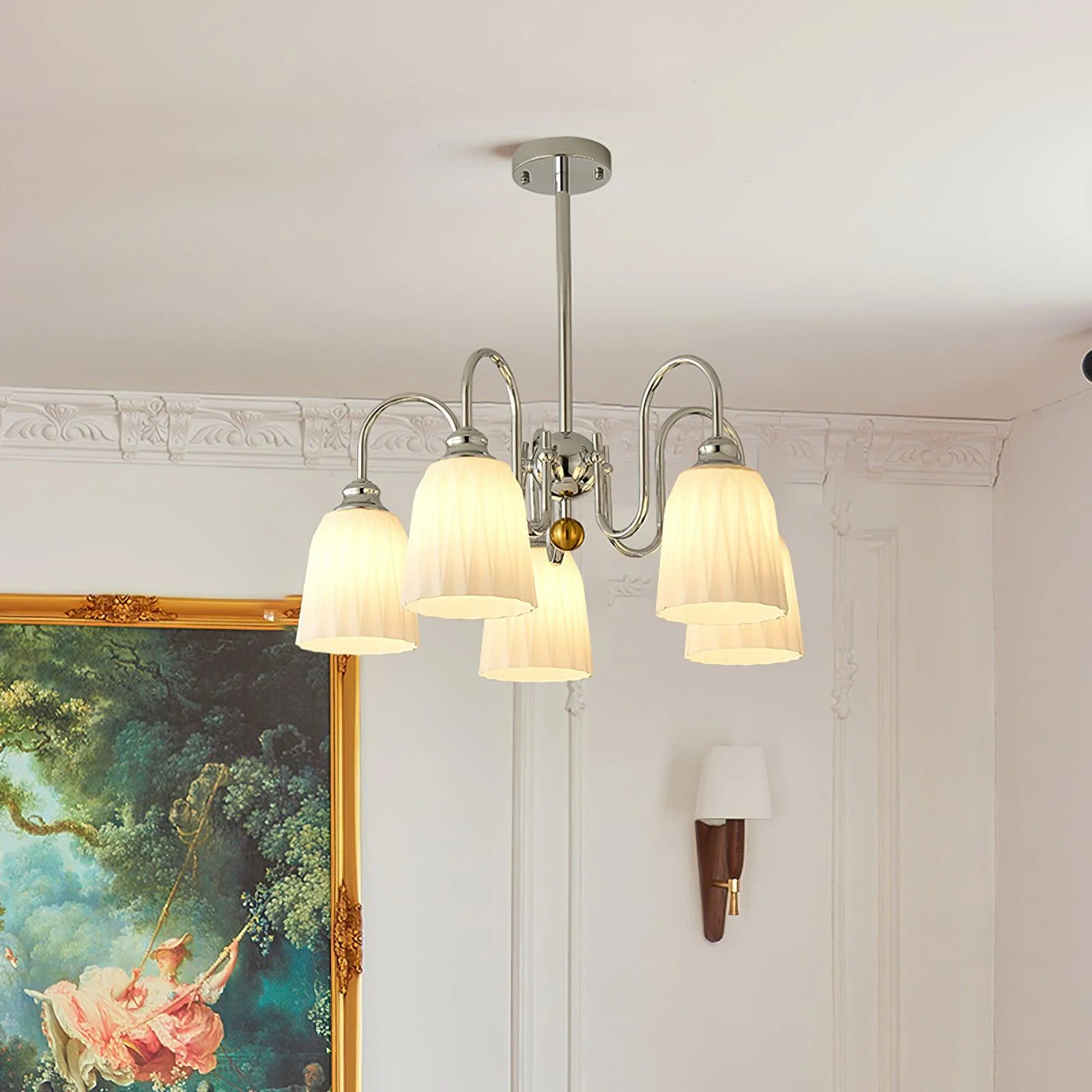 Micah Vintage Chandelier - Image 17