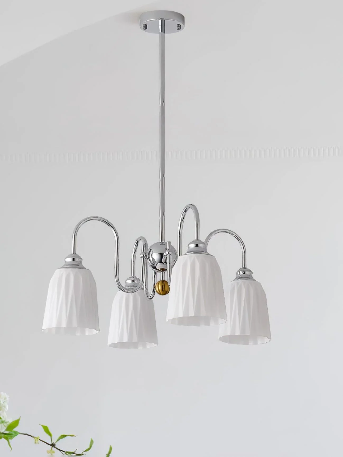 Micah Vintage Chandelier - Image 2